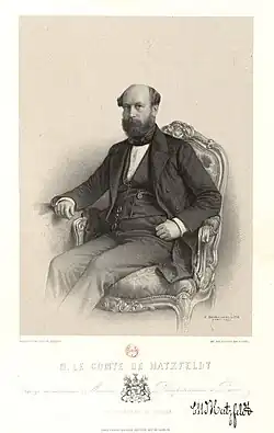 Maximilian von Hatzfeldt-Trachenberg (1813–1859), preußischer Diplomat und Gesandter