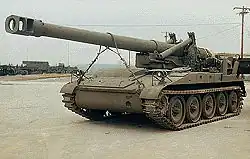 Selbstfahrhaubitze M110 der US-Army