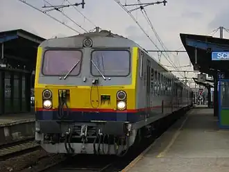 Steuerwagen M4 ADx in Schaerbeek im Jahr 2007