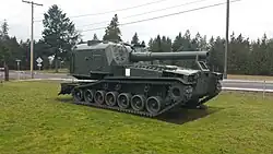 M55 8-Zoll-Selbstfahrhaubitze im Fort Lewis Military Museum