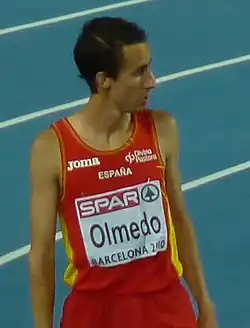 Manuel Olmedo Rang fünf in 1:45,61&nbsp;min