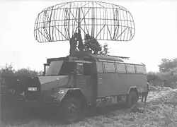 MAN 630 als Radarwagen der Heeresflugabwehr