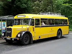 MAN-Postbus des Museums für Kommunikation Nürnberg