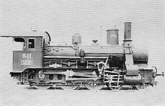 Werkfoto der MÁV Ih 641