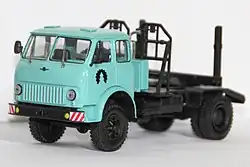 Modell eines MAZ-509P (fotografiert 2018)