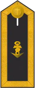 Schulterklappe Dienstanzug Marineuniformträger 30er Verwendungsreihen