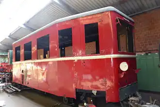 T 7 bei der IHS in Schierwaldenrath in Aufarbeitung (2015)