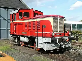erhaltene Deutz-Lok Deutz 55888