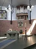 Altar und Orgel