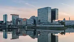 Hafenspitze im städtebaulichen Ensemble