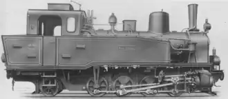 Lok 11 auf einem Werkfoto von Jung