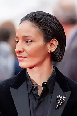 Hauptdarstellerin Nadia Melliti bei der Präsentation des Films in Cannes