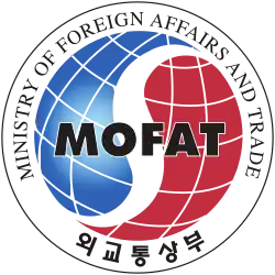 Logo des Außenministeriums der Republik Korea