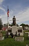 Statue in Carlisle, Pennsylvania