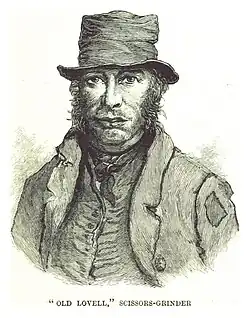 Roma/Sche­ren­schlei­fer „Old Lovell“ in Eng­land, 1885