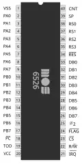 Schnittstellen-Adapter MOS Technology 6526 (CIA)