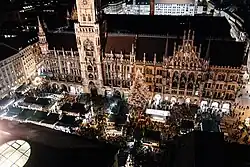 Blick auf den Marienplatz