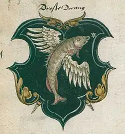 Wappen Everwin von Droste zu Hülshoff (1594)