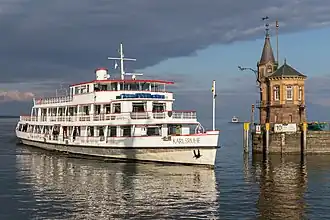 Karlsruhe (1937): Diente nach dem 2. Weltkrieg bis zur Freigabe 1949 als Unterkunft für französische Soldaten in Konstanz