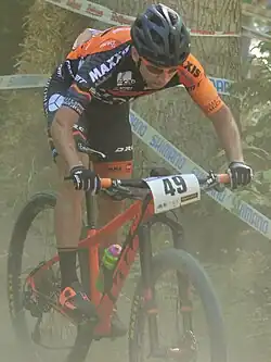 Jhonnatan Botero beim Weltcup in Albstadt (2017)