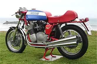 MV Agusta 750 Super Sport (Trommelbremse) Modelljahr 1970–73