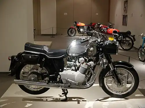 Antriebsseite der 600 Turismo 4C mit der Kardanwelle