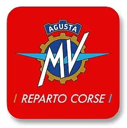 Logo: MV Agusta REPARTO CORSE