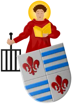 Wappen des Ortes Maasniel