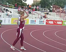 Madara Palameika wurde&nbsp;Zehnte