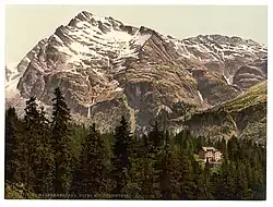 Historische Aufnahme des Hotels Maderanertal