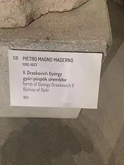 Sopron Museumsquartier, Beschriftung[5]