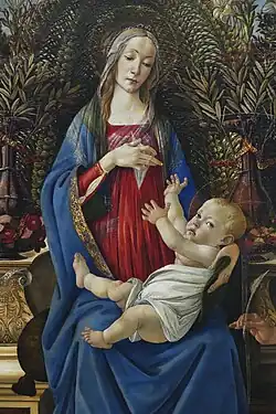 Sandro Botticelli Bardi Thronende Madonna