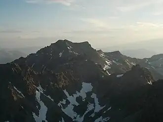 Madrisahorn von Nordosten, von der Madrisa gesehen