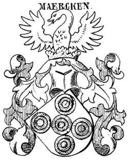Wappen derer von Maercken zu Geeradt