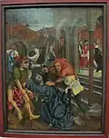 Die Kreuztragung Christi (Flügel eines Altars, etwa 1495)