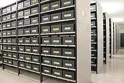 Magazin (Zeitungsausschnitts­sammlung) des Stadt- und Stiftsarchivs