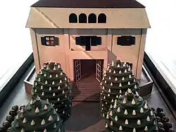 Außenansicht mit Garten