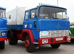 1963: mittelschwere bis schwere Frontlenker, Magirus-Deutz (TransEuropa-Kabine)