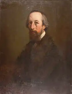 Christian Carl Magnussen: Porträt von Klaus Groth, 1866