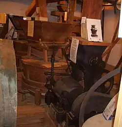 Mahlbodens im 1.&nbsp;OG der ehem. Kainsbacher Mühle