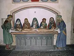 Heiliggrab-Skulptur im Maifeldmünster