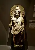 Maitreya Boddhisattva, Gandhara, Kushan-Zeit, 3. Jahrhundert