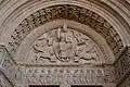 Majestas Domini am Portal der Kathedrale Saint-Trophime in Arles (12. Jahrhundert)