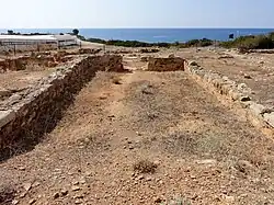 Innenhof der „Villa“