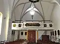 Innenansicht gegen die Empore