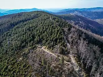 Eingang aus der Vogelperspektive