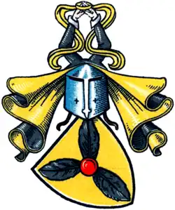 Wappen der Mallinckrodt im Wappenbuch des Westfälischen Adels, ca. 1902
