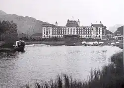 Das Hotel um 1900