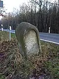 Grenzübergangsstein an der S 109