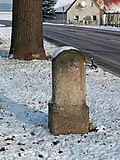 Ganzmeilenstein in Niedergurig